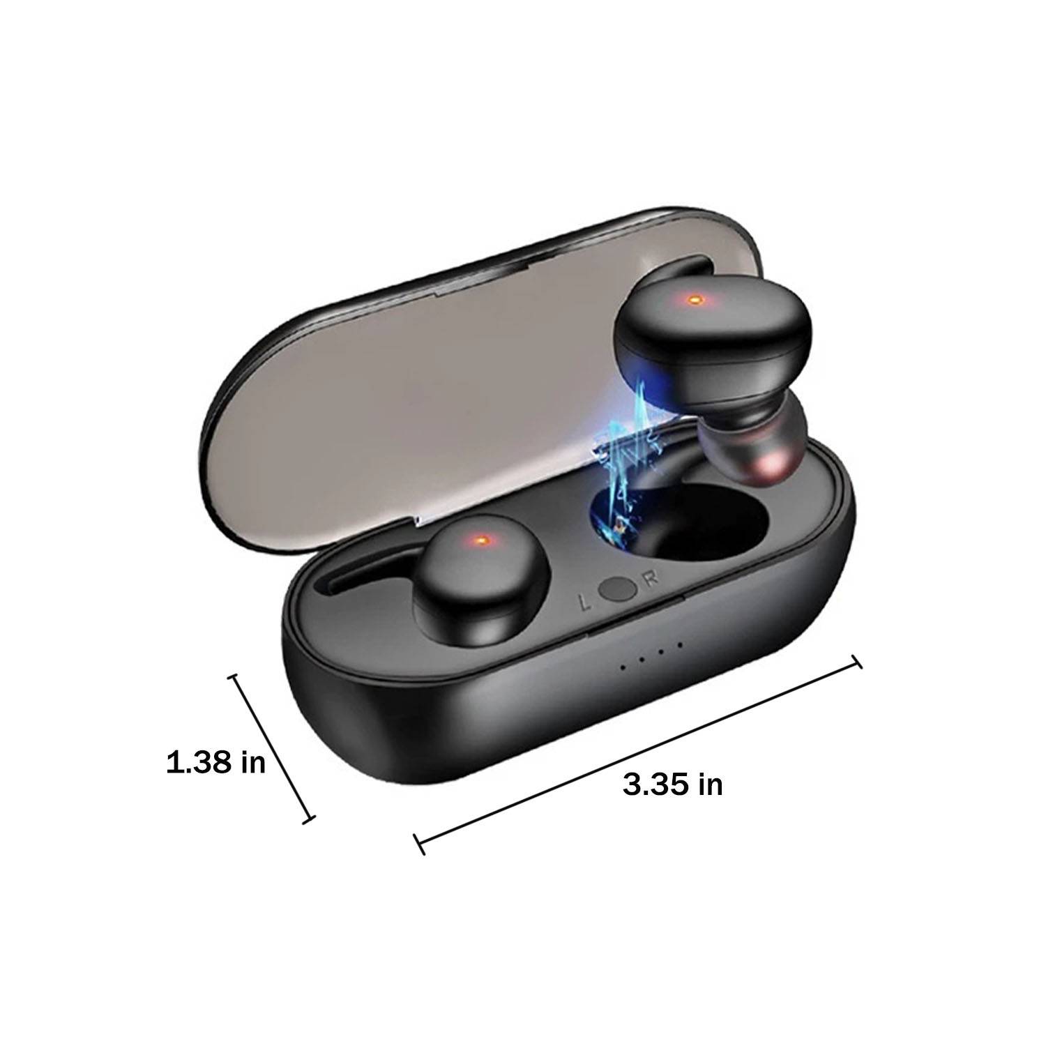 Noise Cancelling Wireless Bluetooth Earbuds w/Charging Case 4