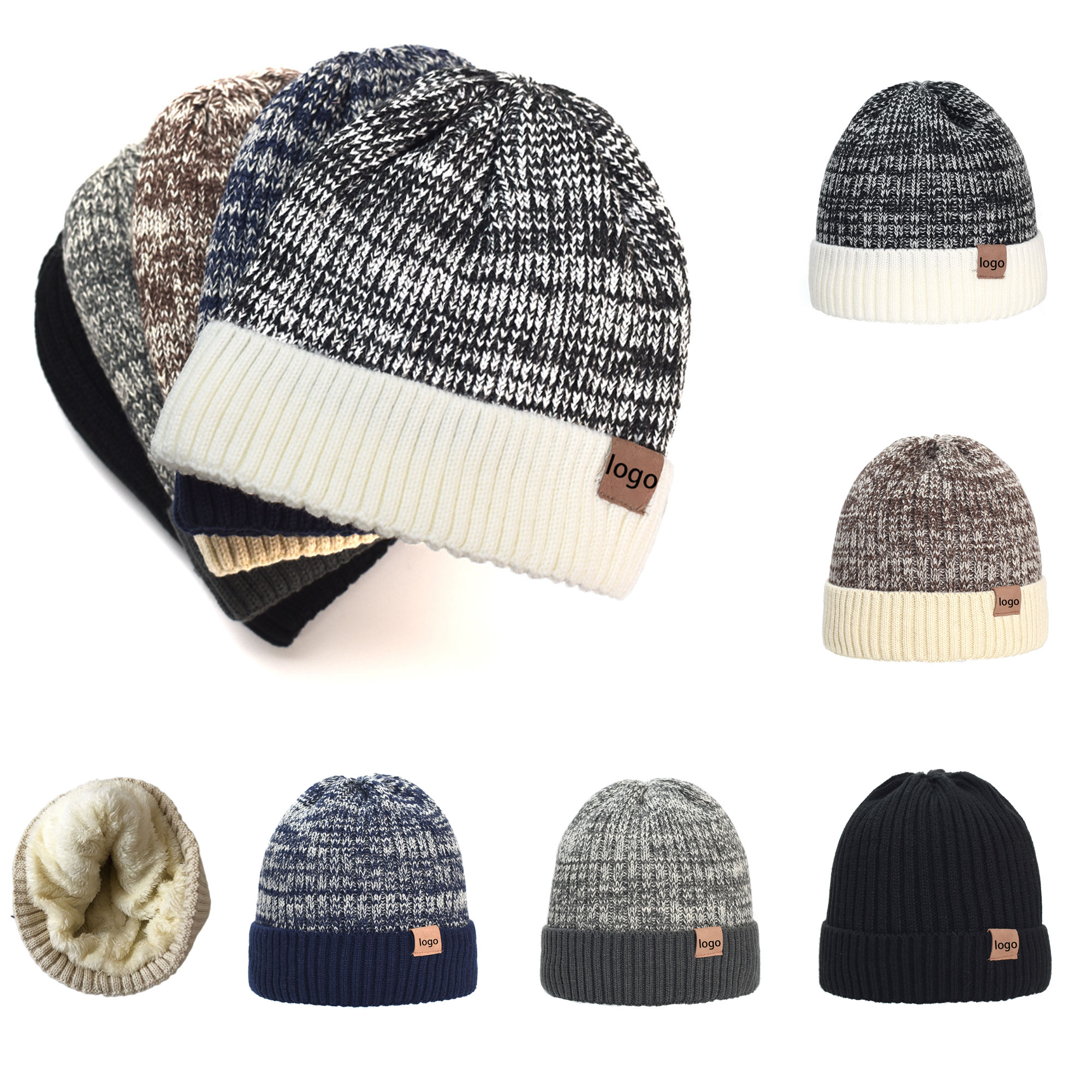 Unisex Cuffed Cap For Winter 2
