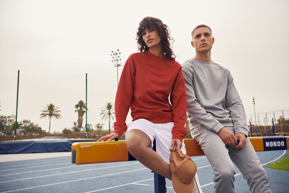 Clique Lift Solution-dyed Performance Unisex Crewneck Sweatshirt 14