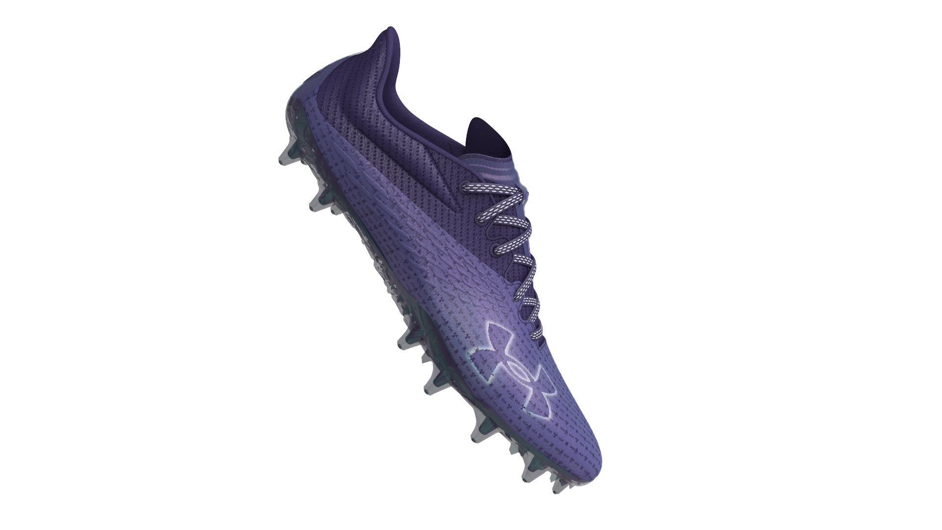 Men's UA Blur Smoke MC Football Cleats 3