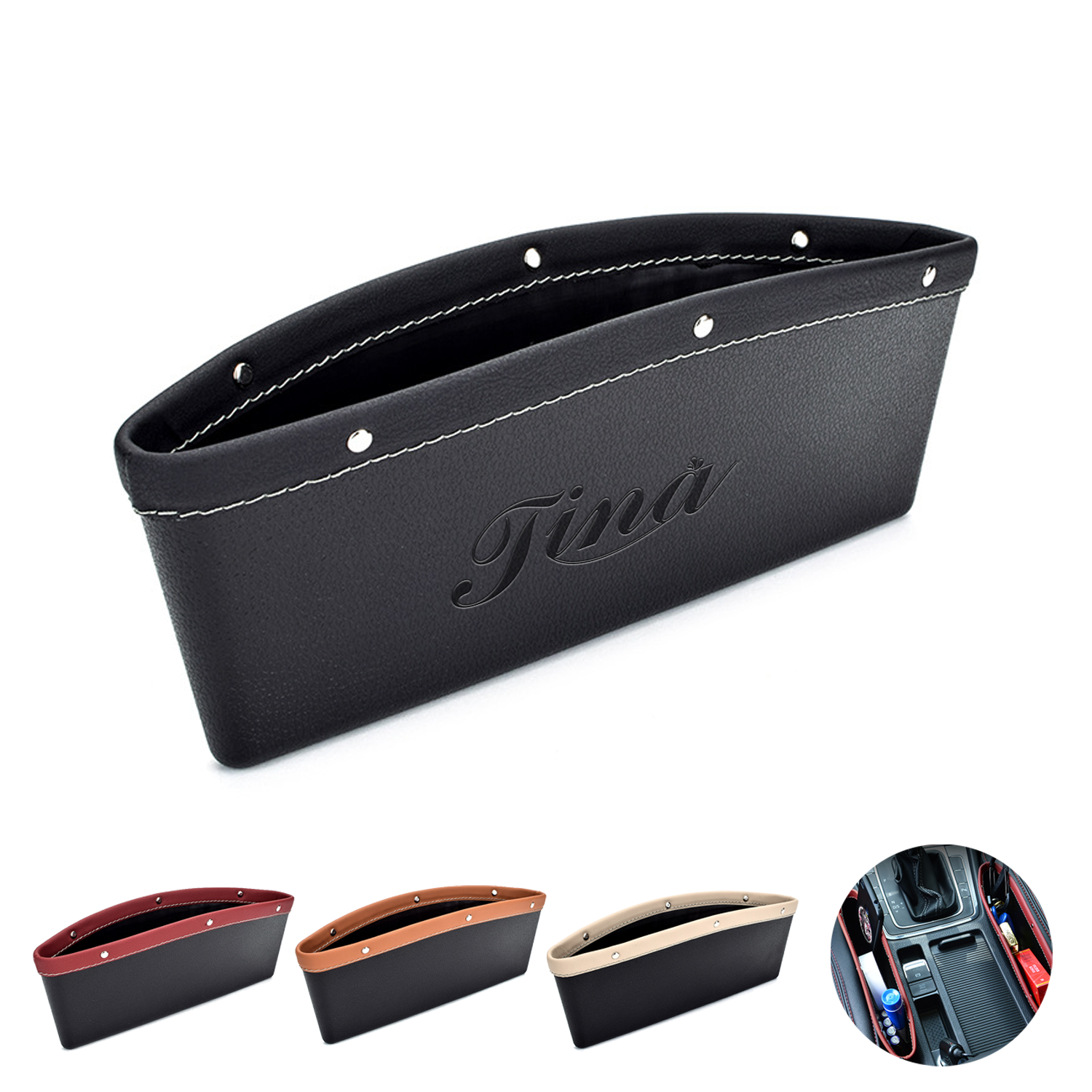 Premium PU Leather Car Seat Seam Gap Filler 2