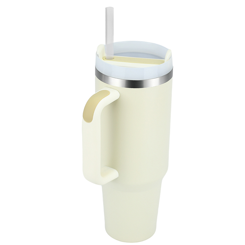 40oz Stainless Steel Insulated Tumbler with Handle 3