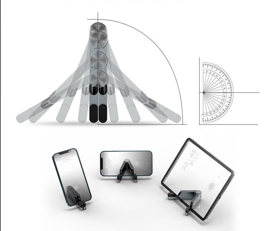 Folding Desk Mount Holder 3