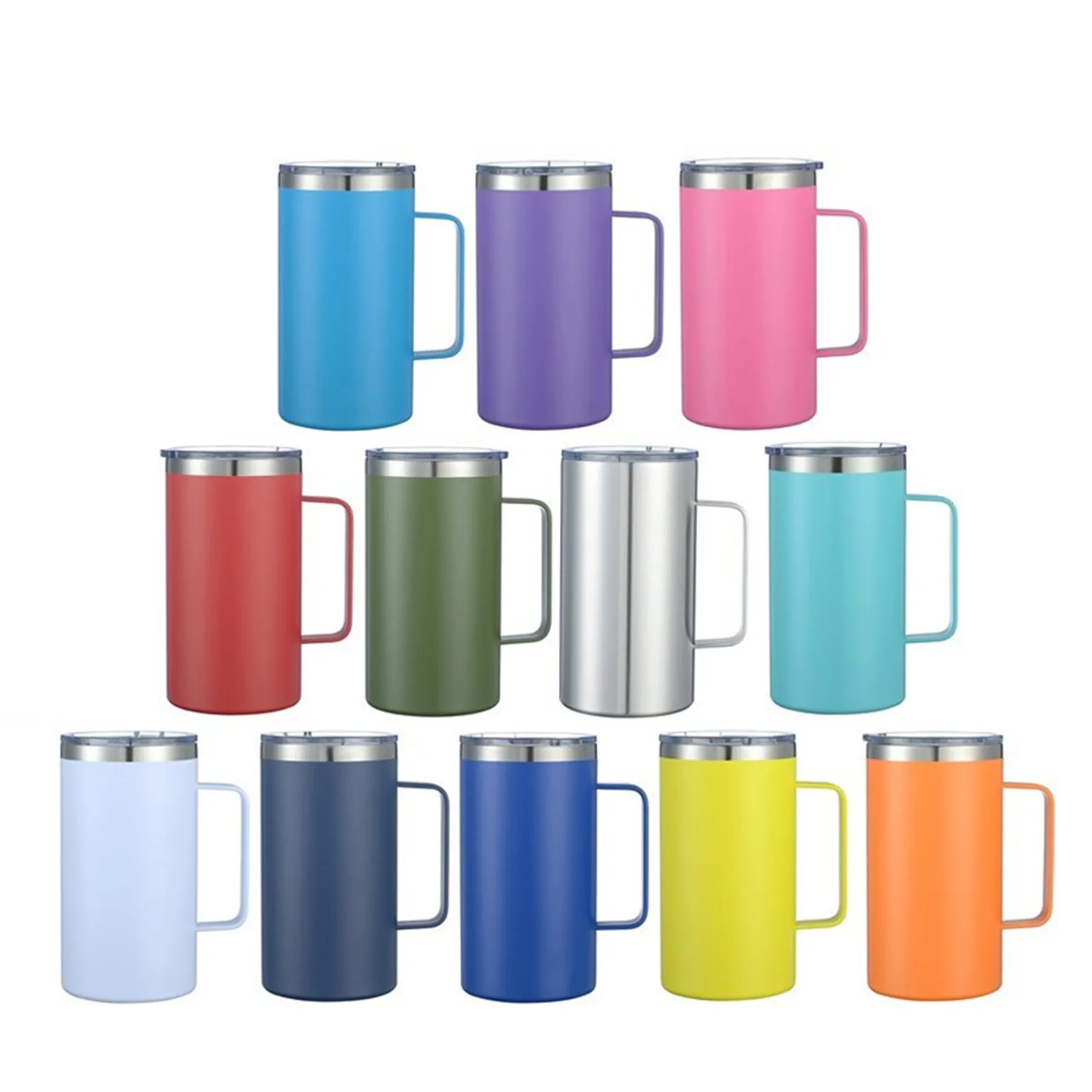 24oz Stainless Steel Double Wal Insulated Tumbler 10