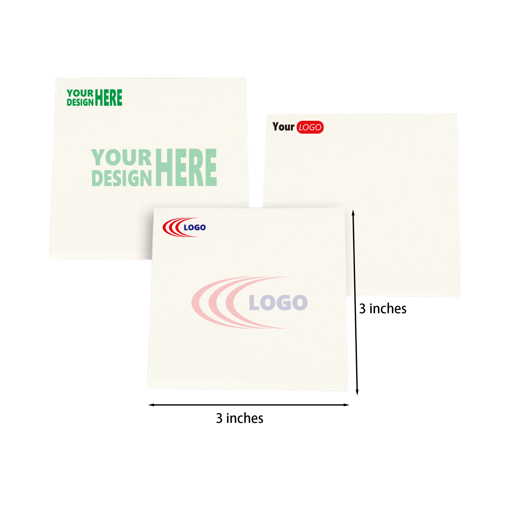 Sticky Note for Monitors, Walls and Windows MOQ100 3