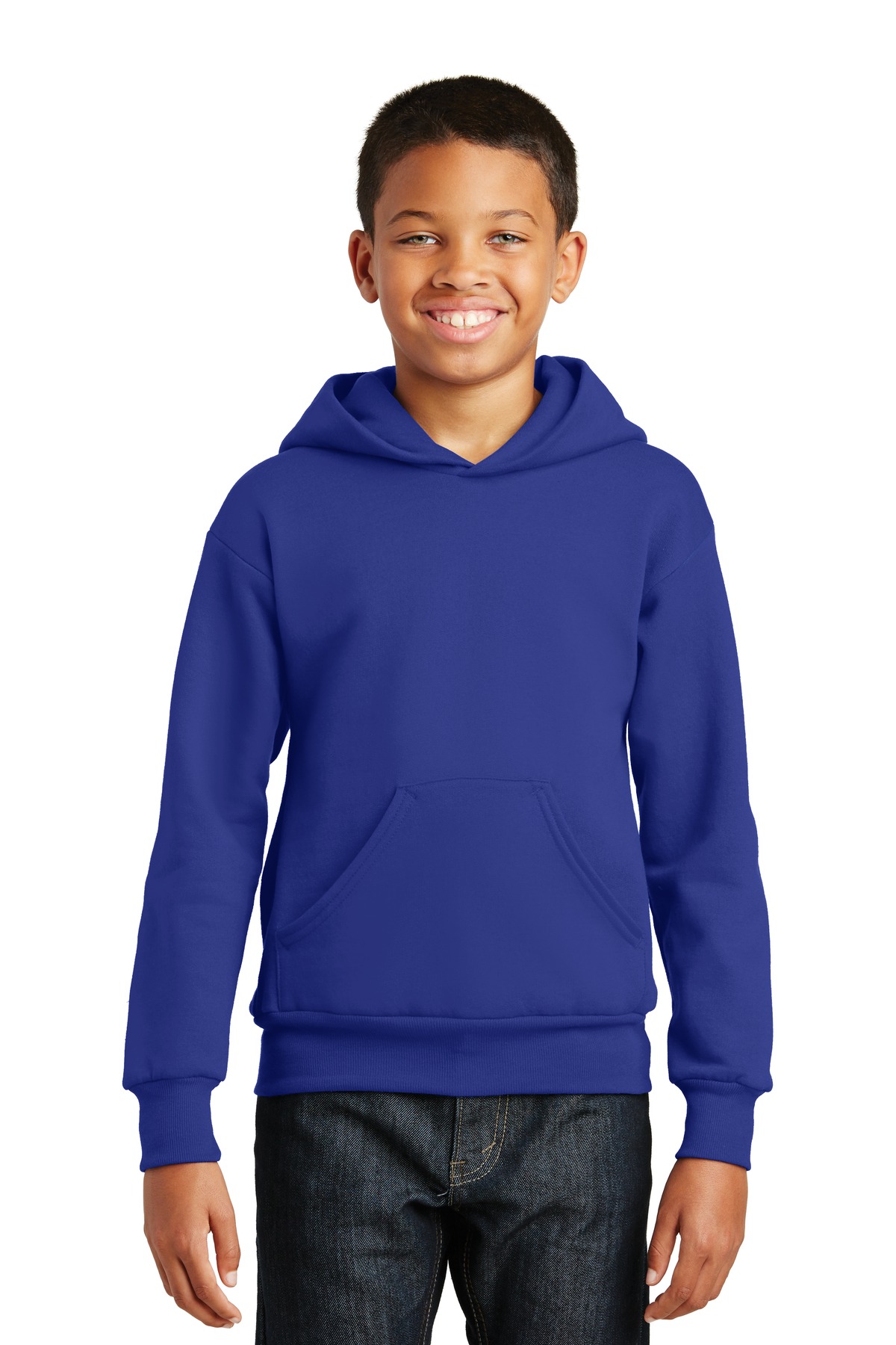Hanes® Youth EcoSmart Pullover Hooded Sweatshirt 10