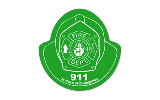 Fire Helmet Vinyl Jar Opener 72