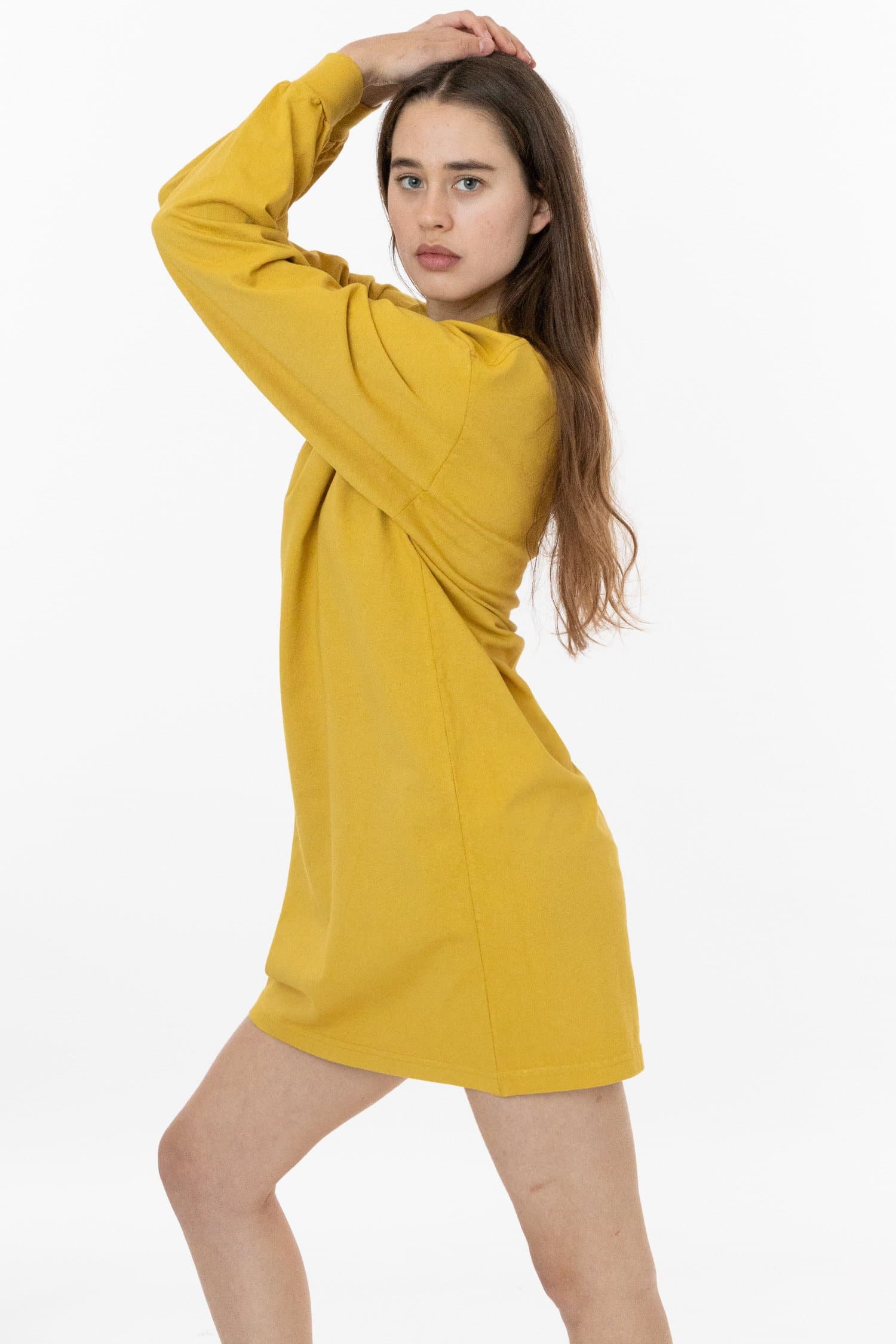 18/1 L/S MOCK NECK DRESS 21