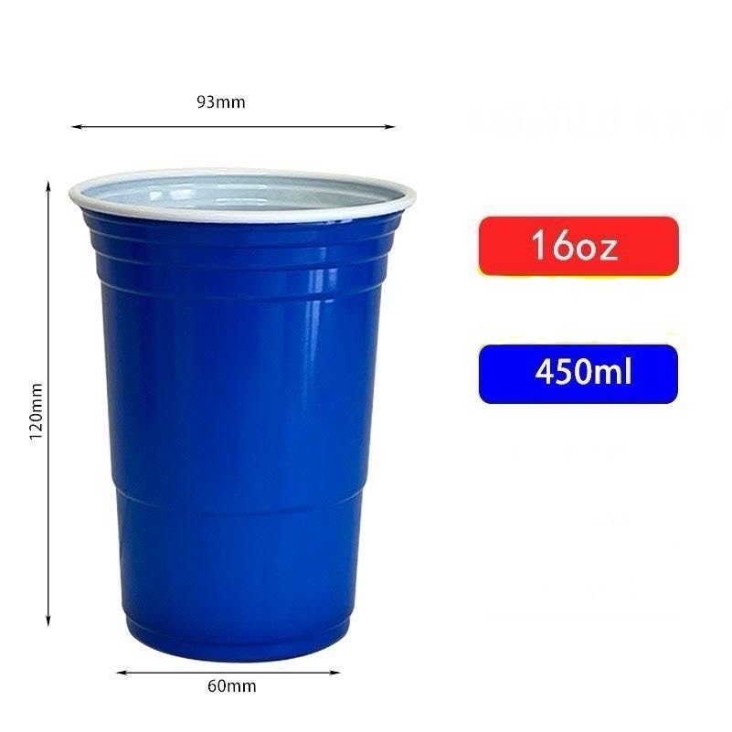 16oz BPA FREE Full Color Stadium Cup For Party 6