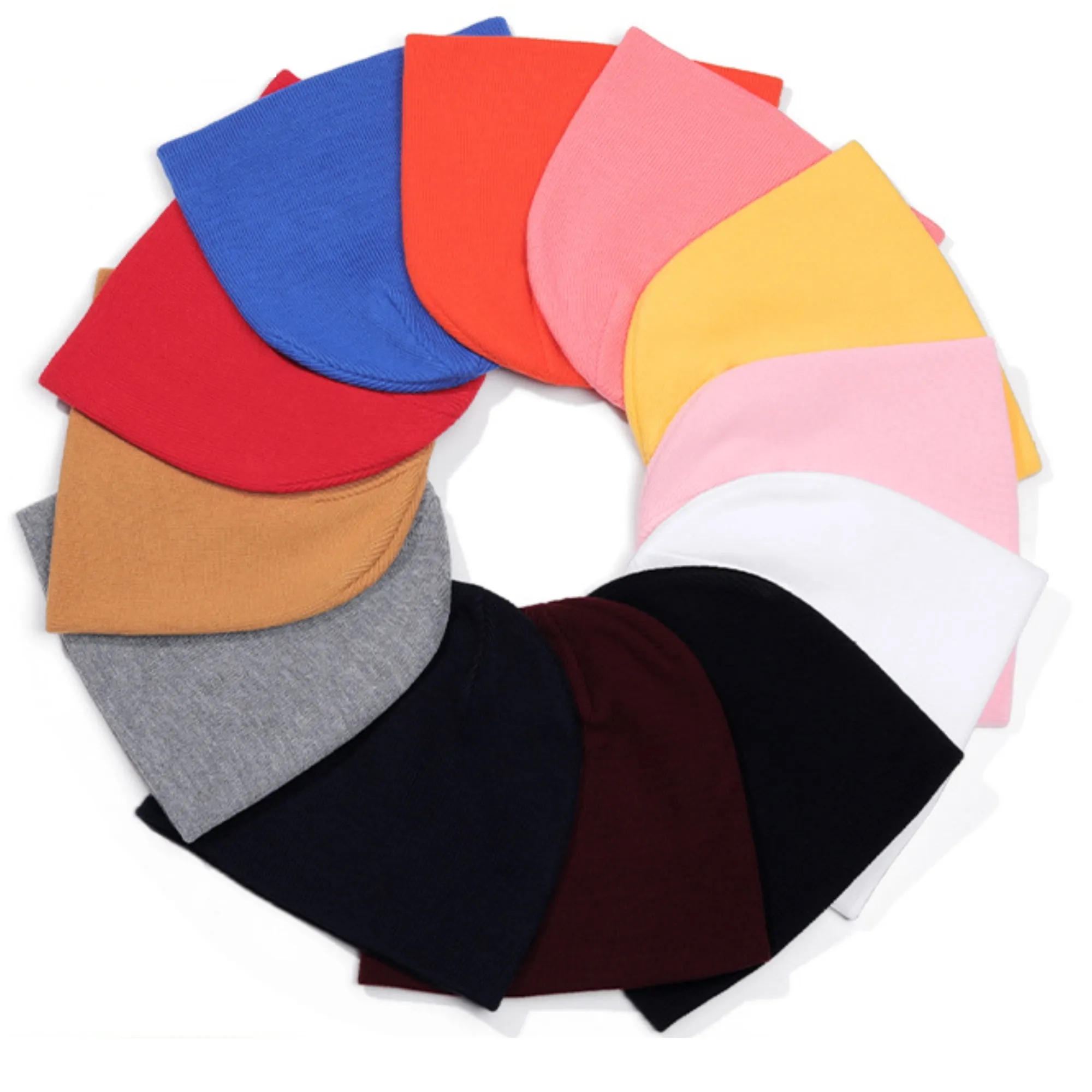 Knit Beanie Hat Colorful Options Winter Wear 3