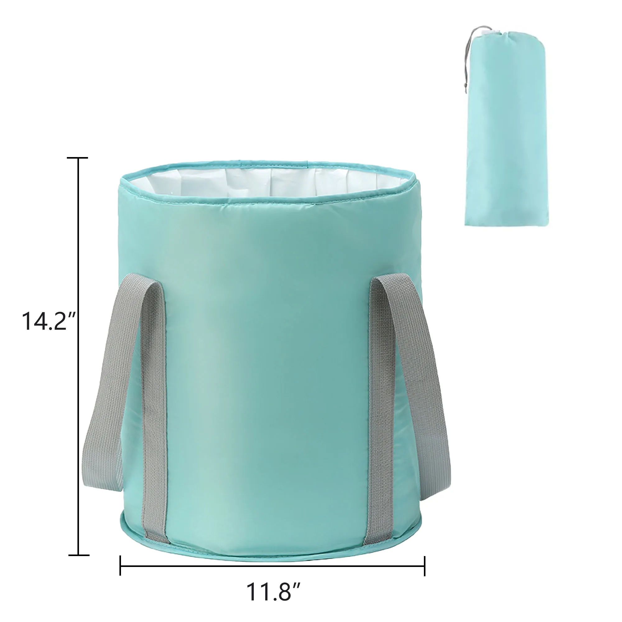 Foldable Multifunctional Collapsible Foot Soaking Bucket 2