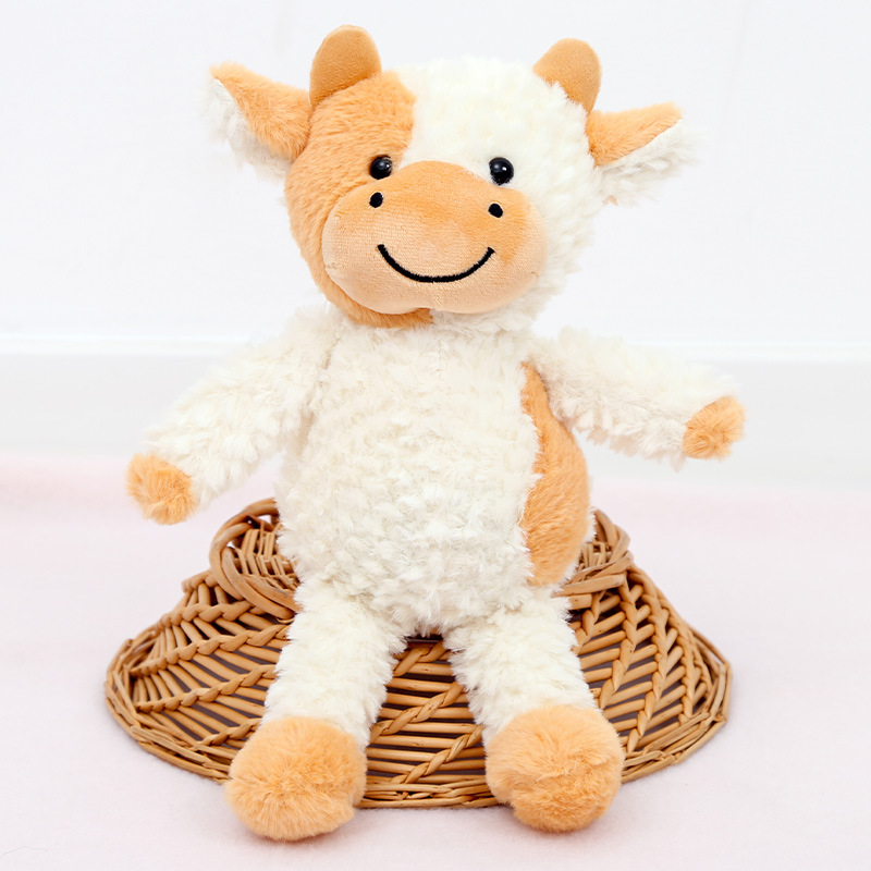 9 inches Cow Stuffed Animal Soft Plush 4