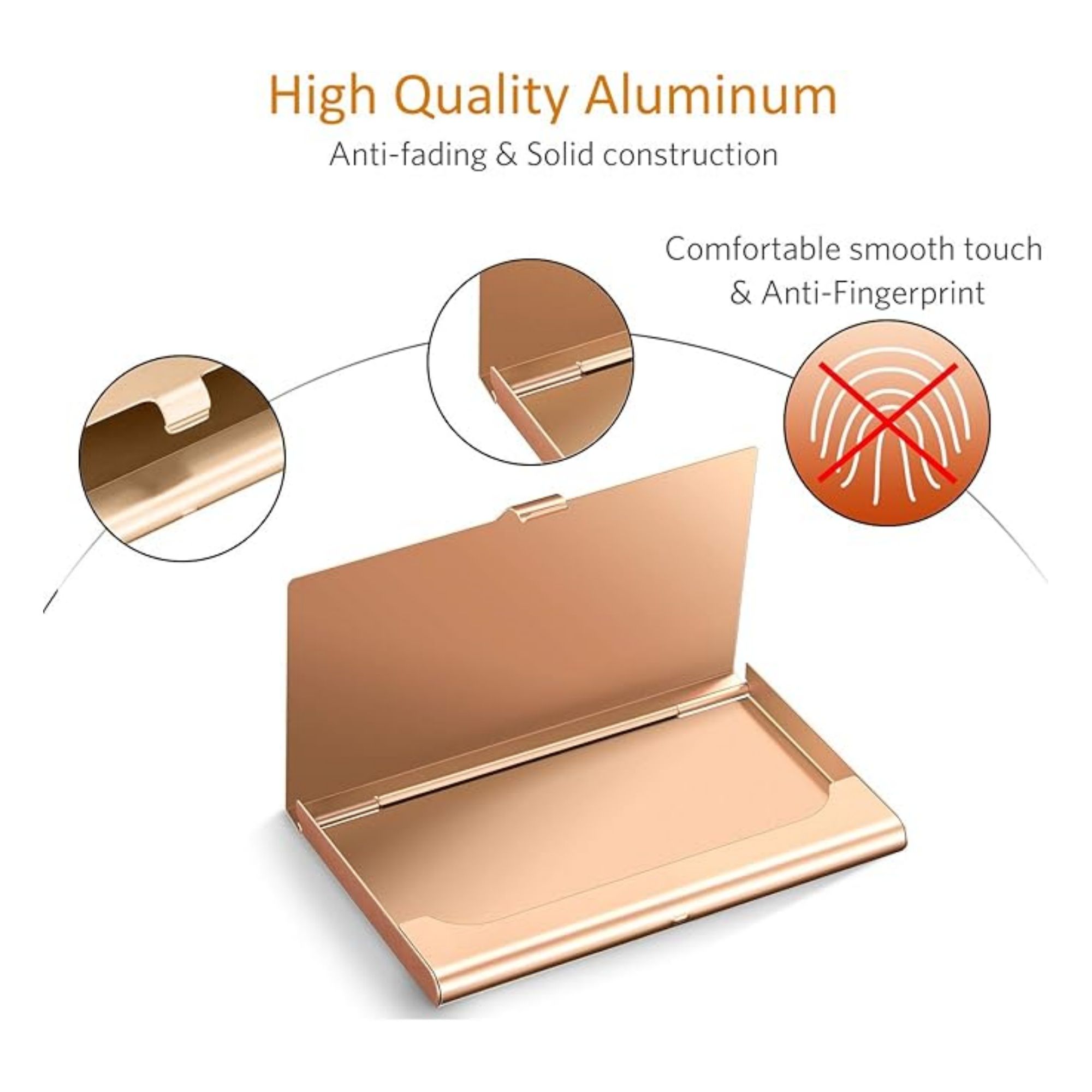 Aluminum Business Name Card Holder 1