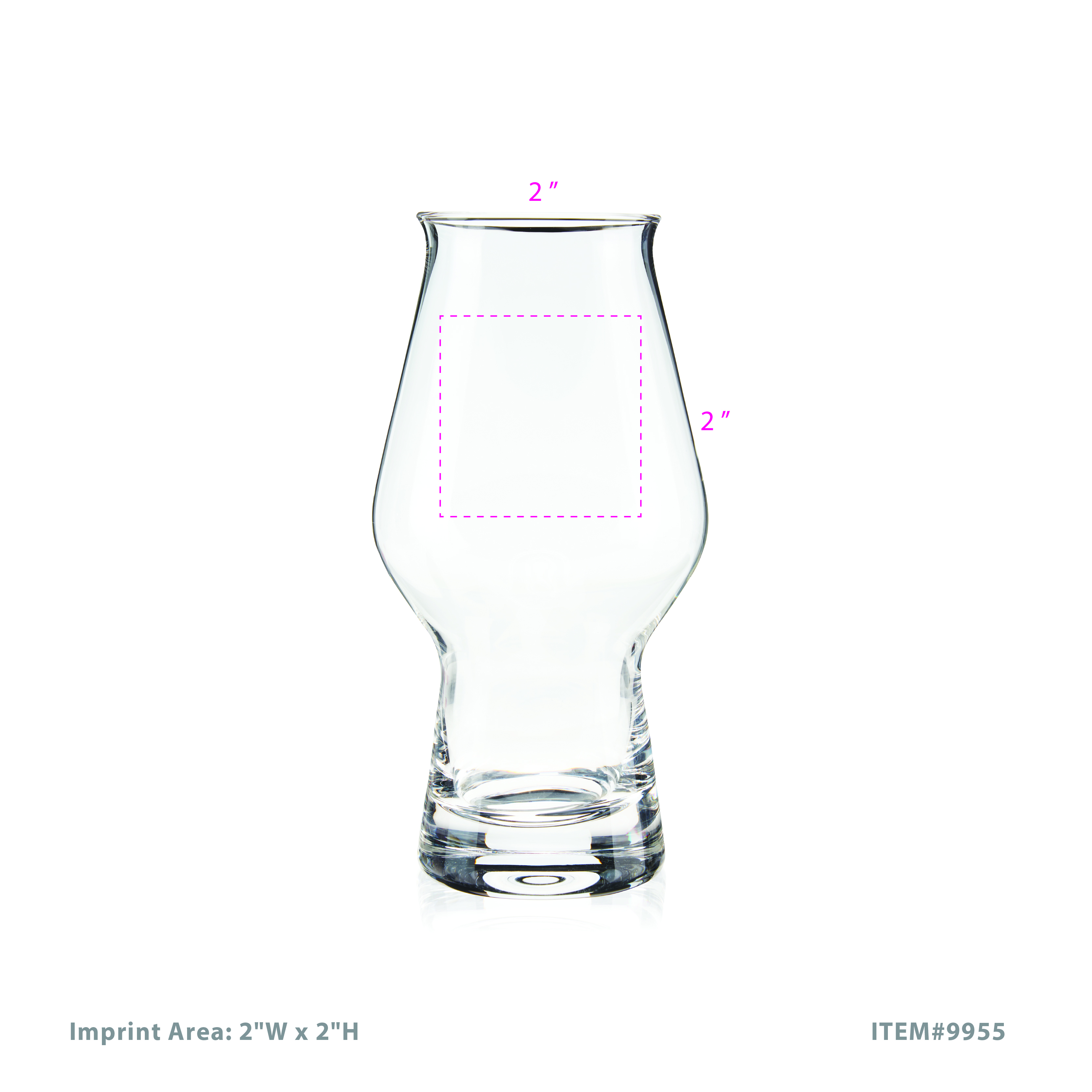 True® IPA Beer Glass, set of 4 8