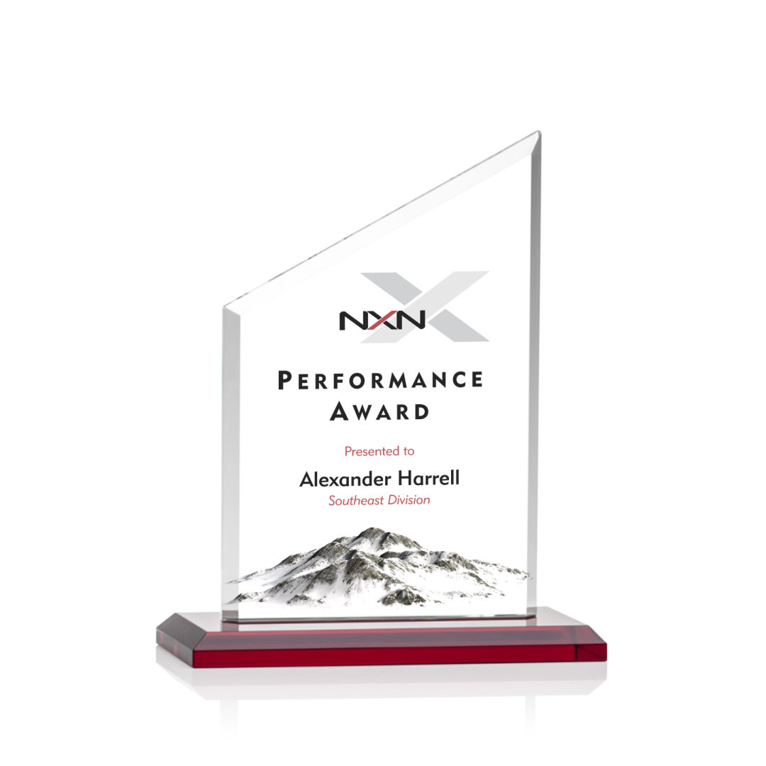 Conacher VividPrint™ Award - Red 10