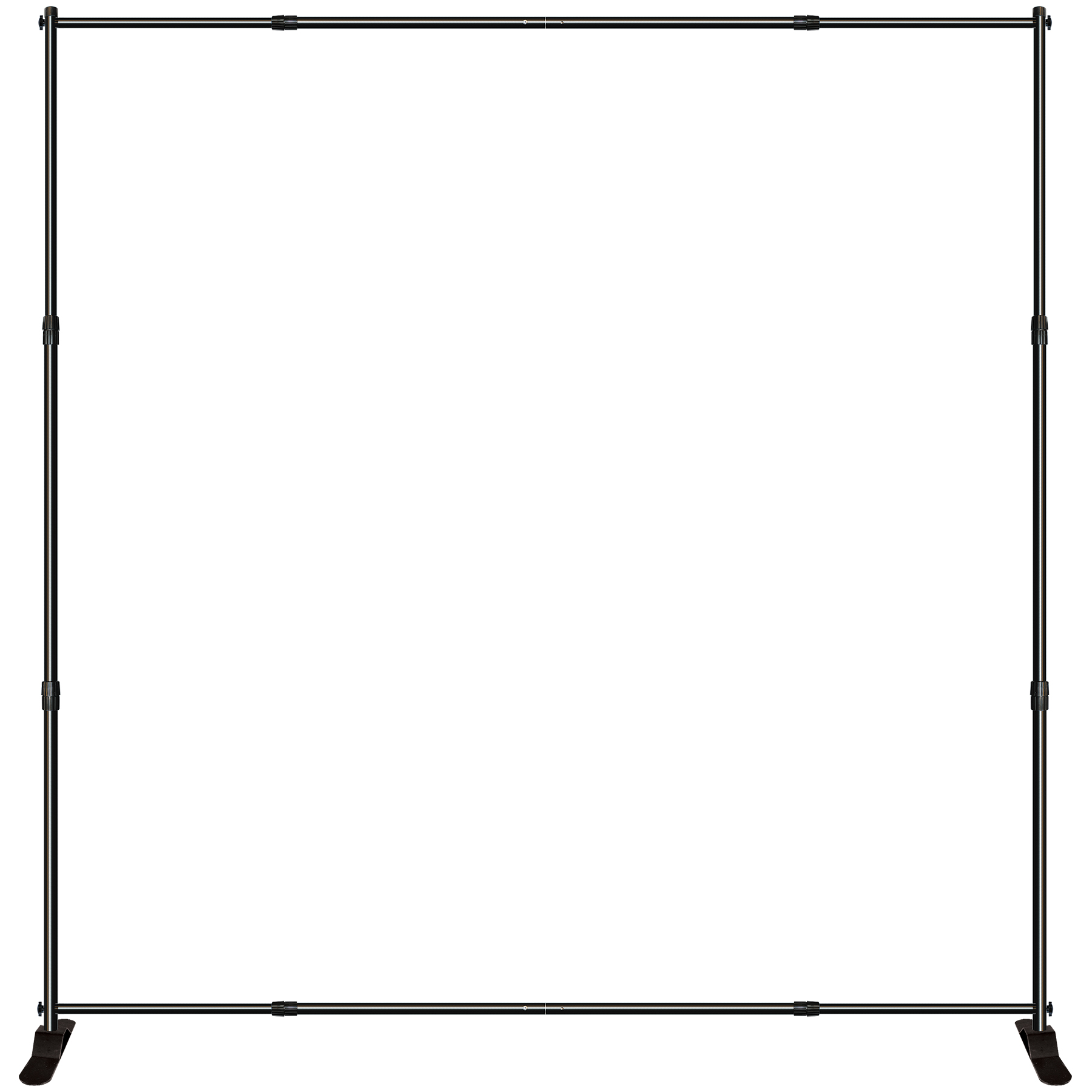 Premium 8' x 8' Backdrop Banner Kit 8
