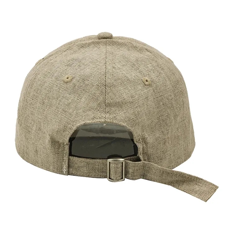 Custom 100% Hemp Baseball Cap 6