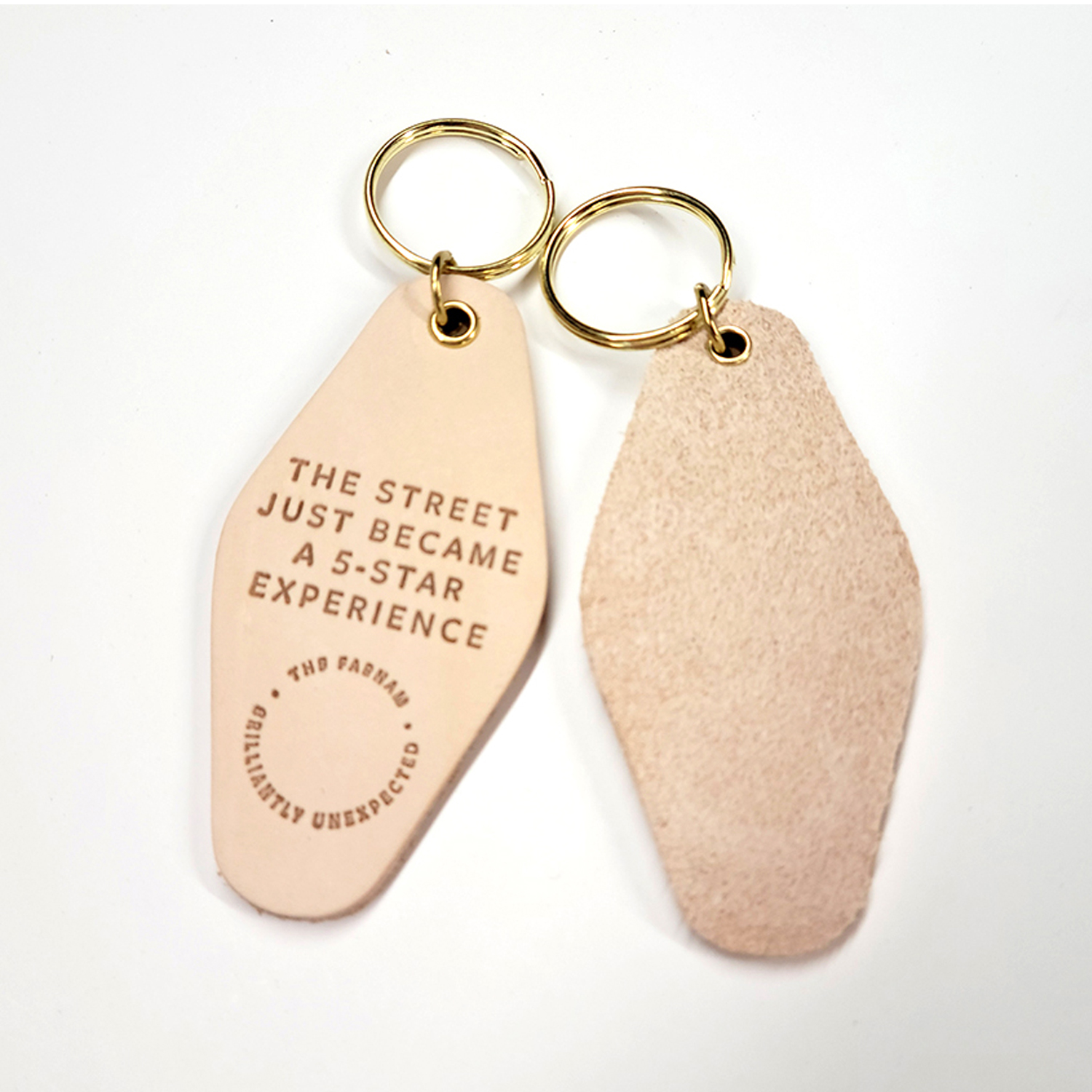 Motel Style Leather Key Chain 1