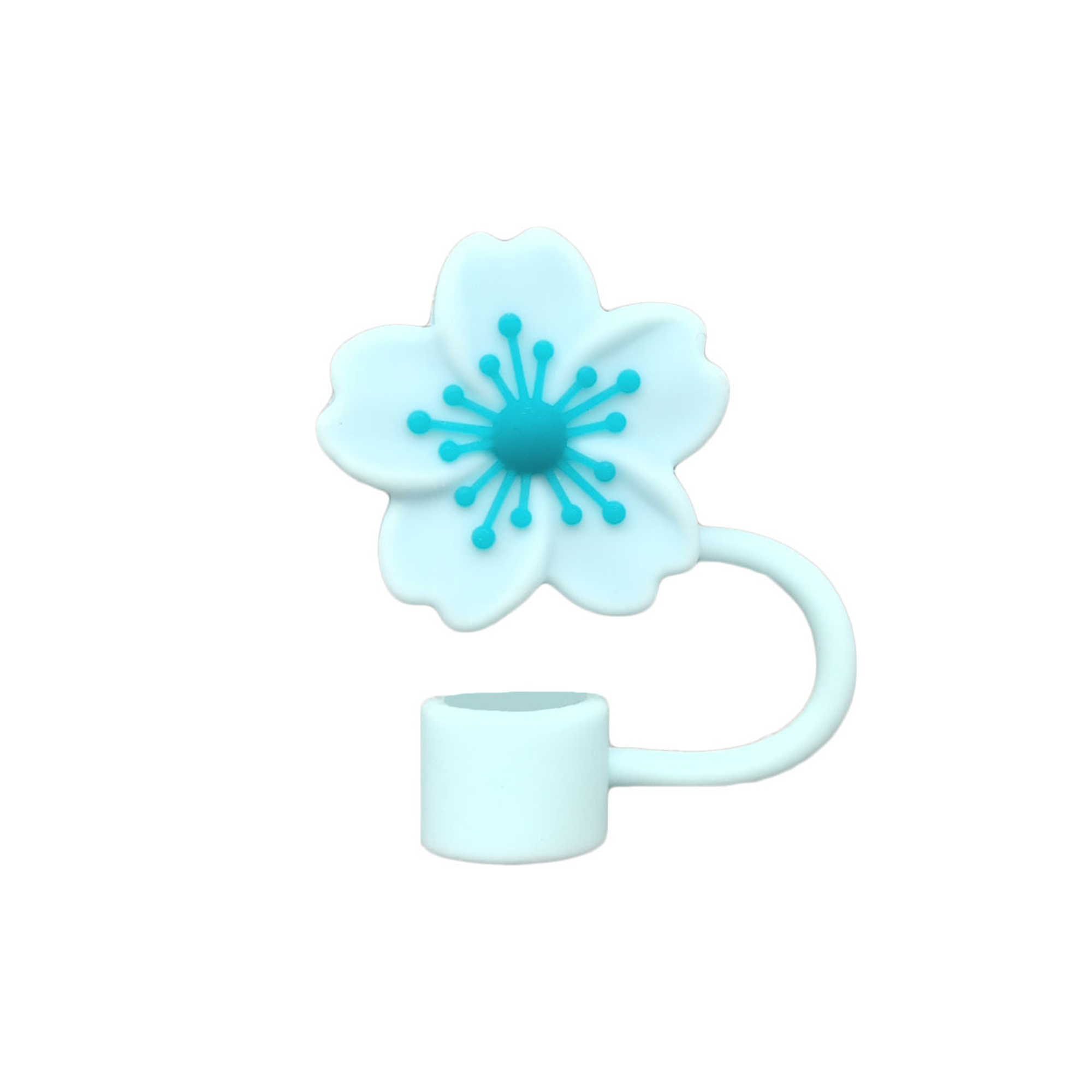 Food Grade Silicone Straw Dust Cap For 7 to 8 Millimeter Tube 1.5" 16