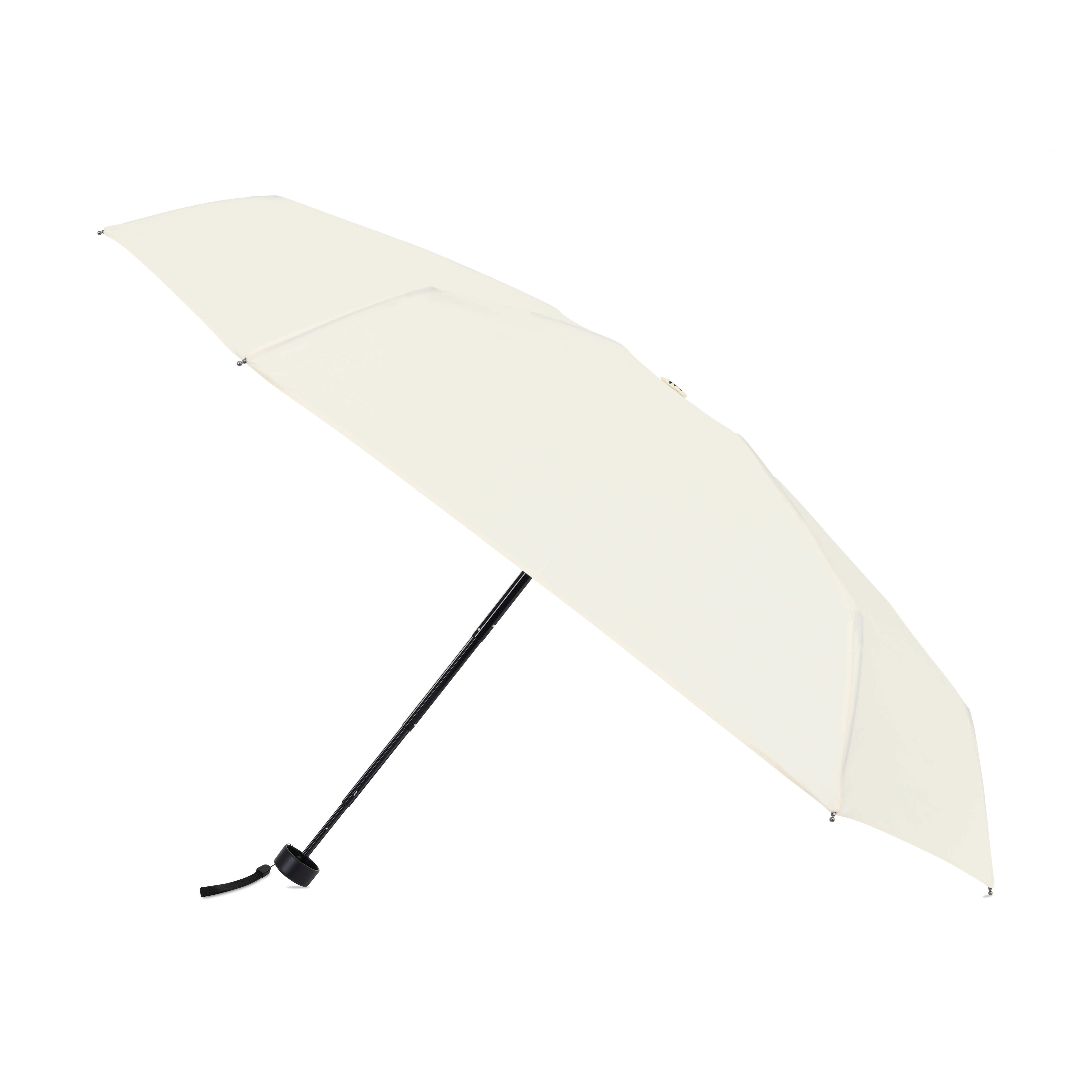 Elements 39" Recycled rPET Manual Mini Folding Umbrella 6