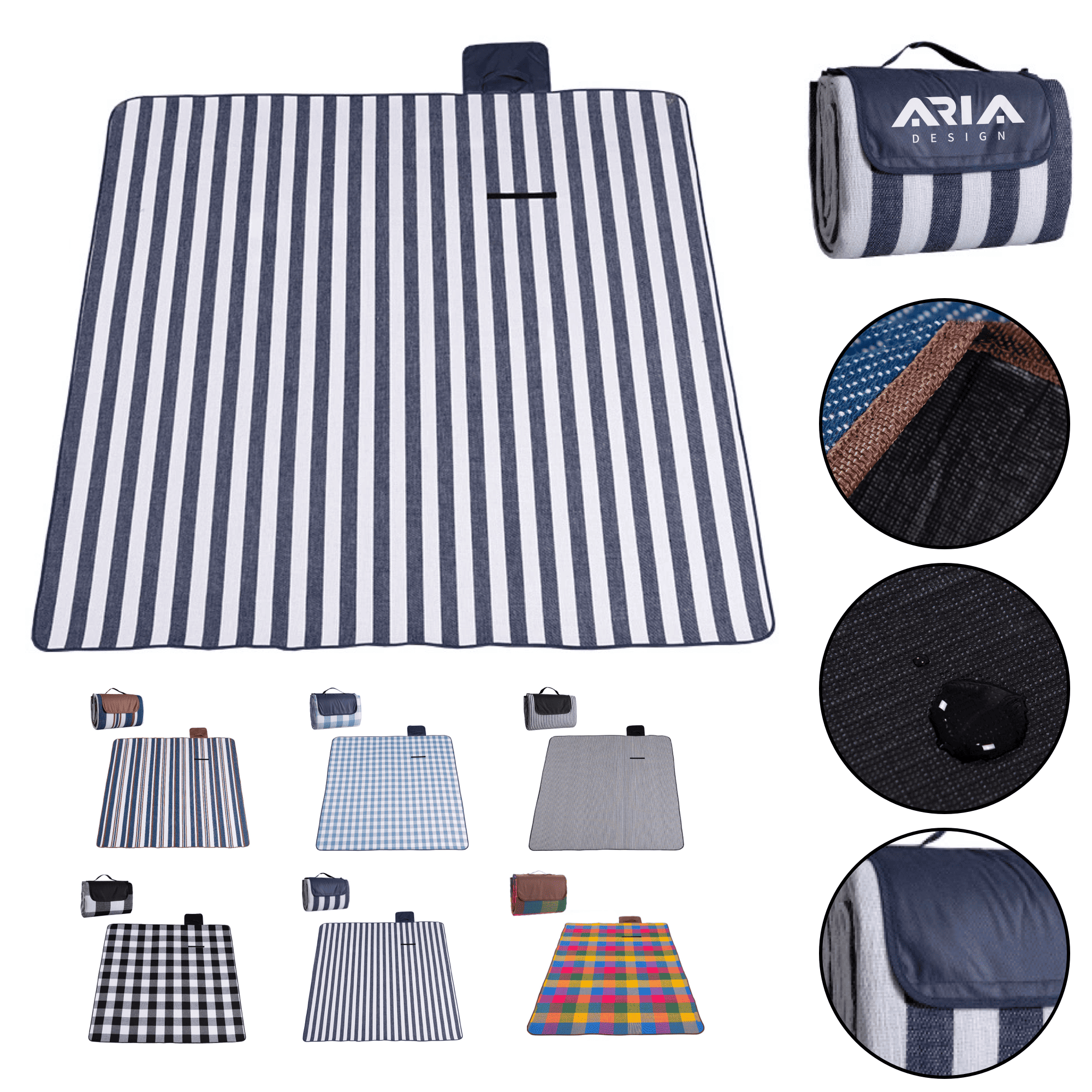 Portable Oxford Picnic Blanket 6