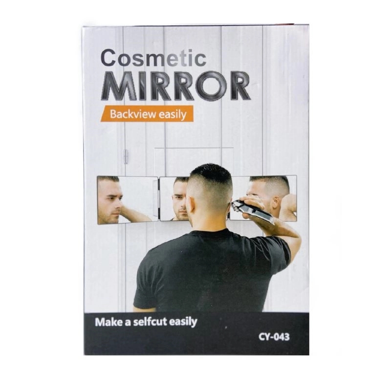 Trifold Mirror For Self Hair Cutting And Styling 19
