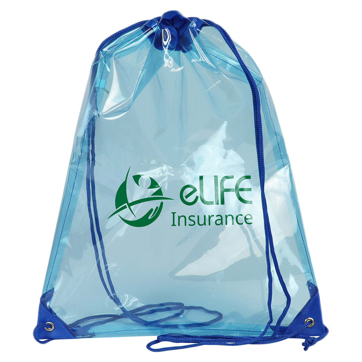 Diamond Clear TPU Drawstring Backpack 21