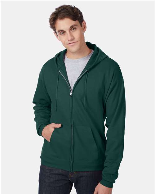 Unisex EcoSmart® Full-Zip Hooded Sweatshirt - P180 51
