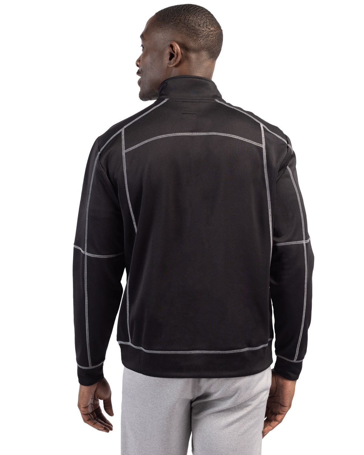 Helsa Performance Mens Half Zip Pullover Sweatshirt