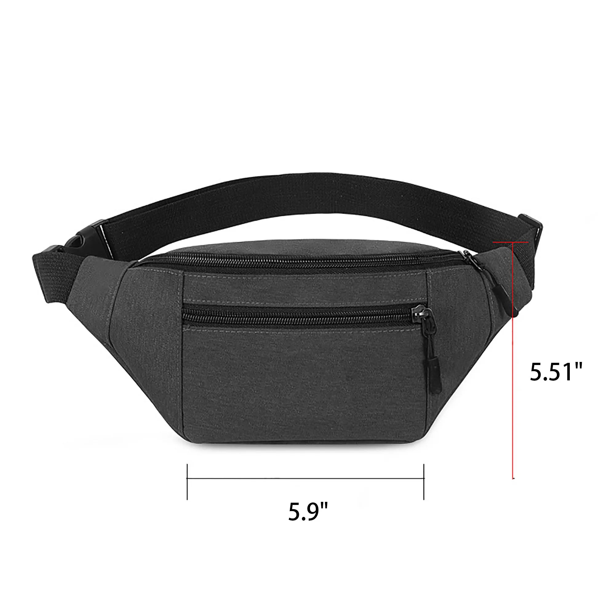 Crossbody Belt Bum Bag With Adjustable Strap 4