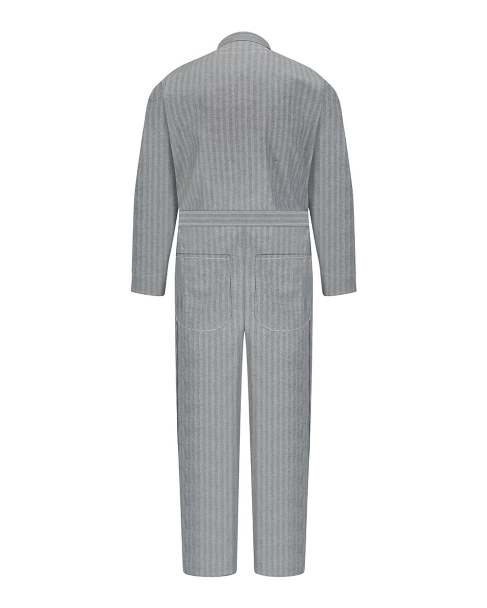 Button-Front Cotton Coverall Additional Sizes