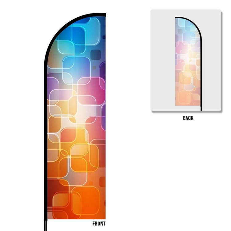 Flex Banner™ 14' Feather Flag Only, Single-Sided Advertising Outdoor Feather Flag 3