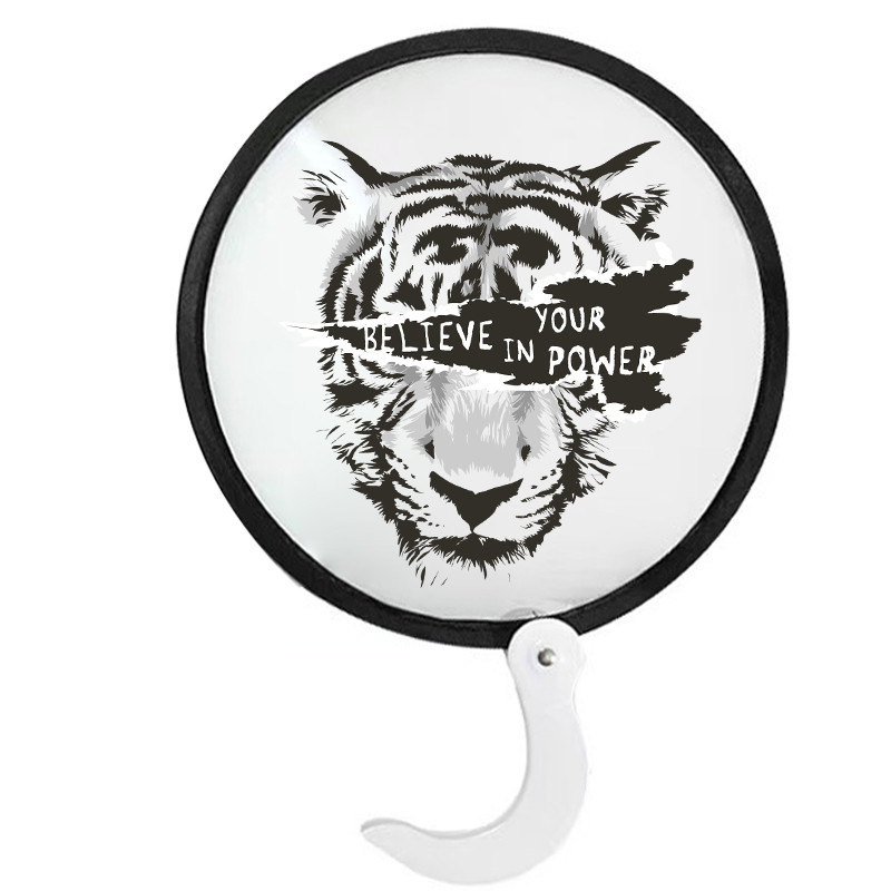 MOQ 50 Folding Round Fan 3
