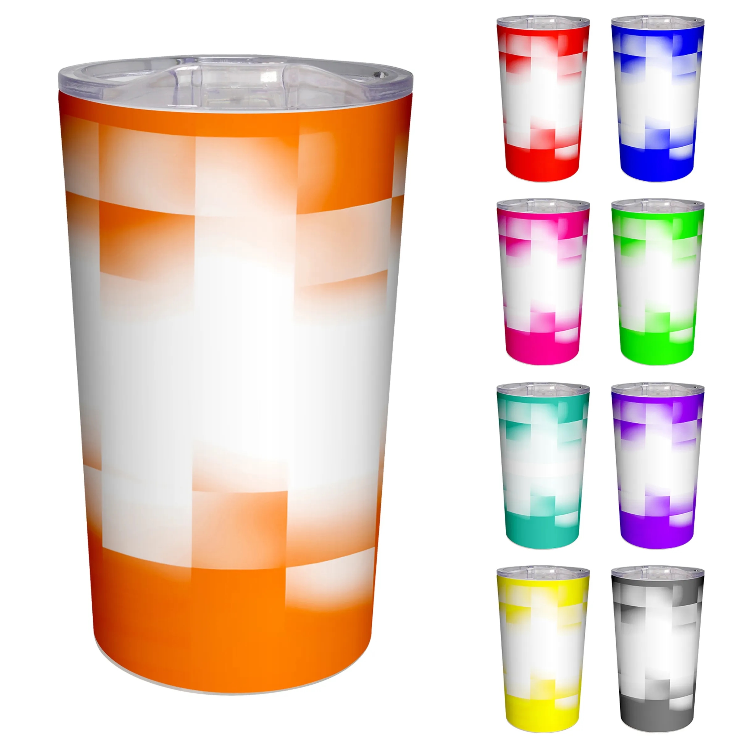 Full Color Shaded Checkers Mug 21