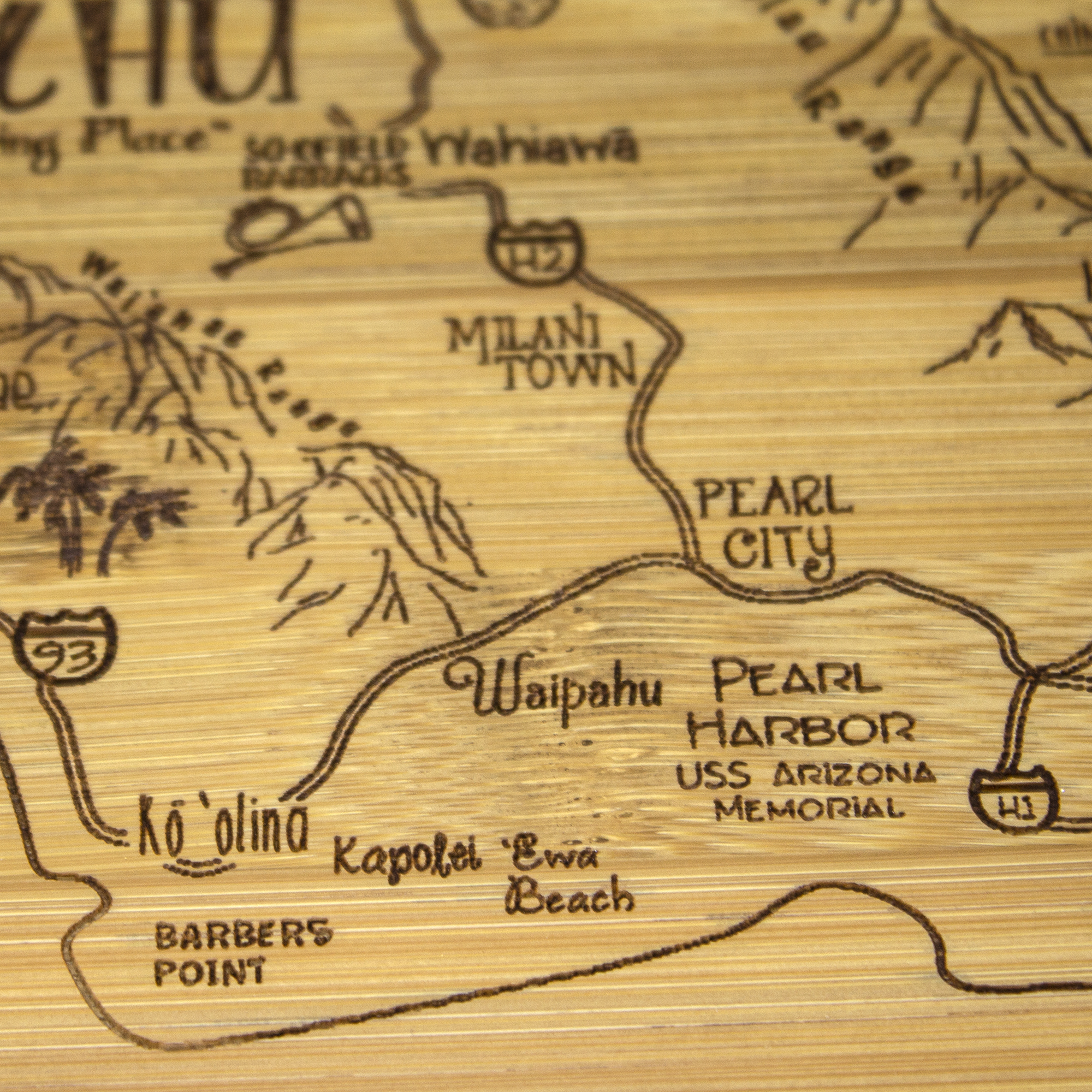 A Slice of Life Oahu Serving & Cutting Board 3