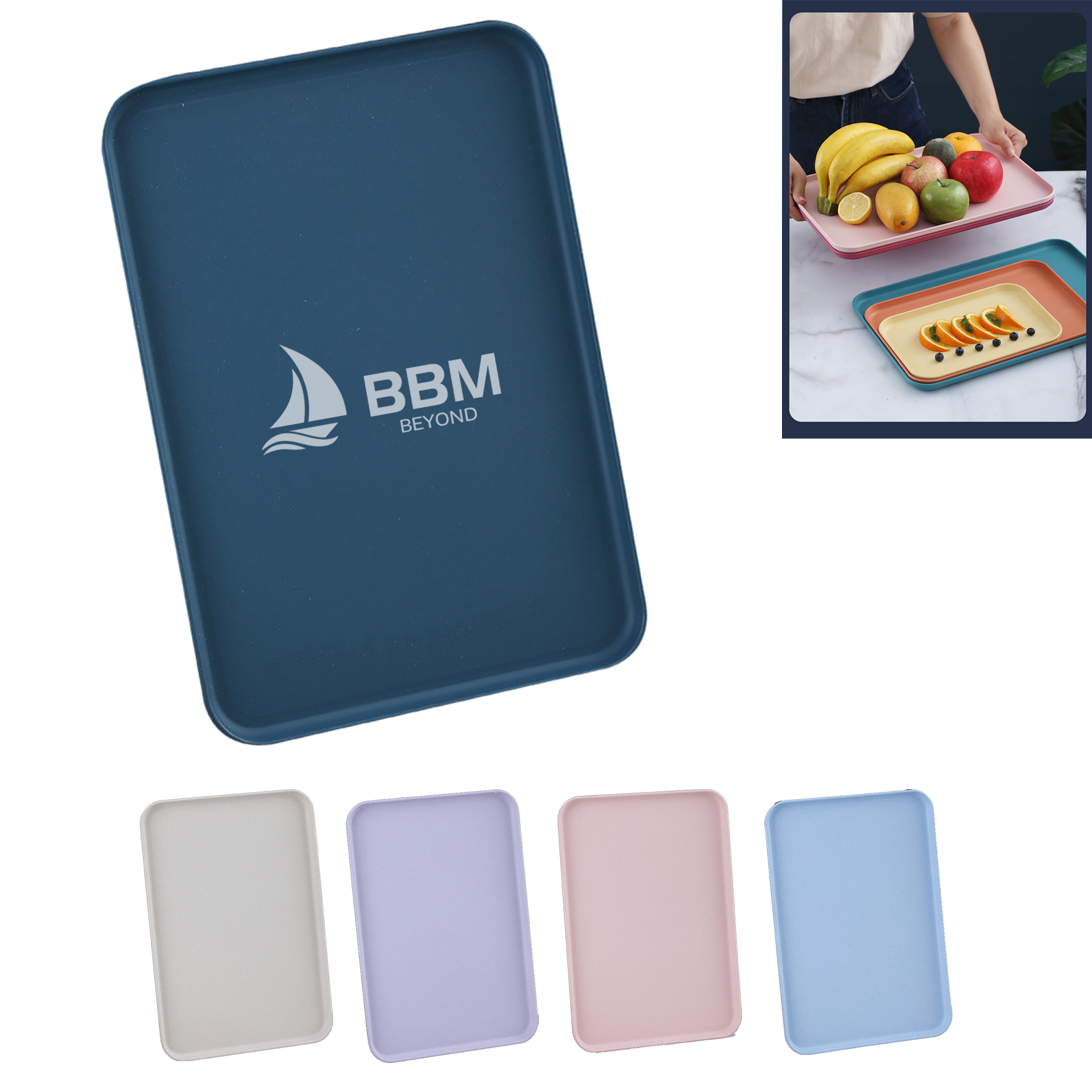 Plastic Snack Tray 2