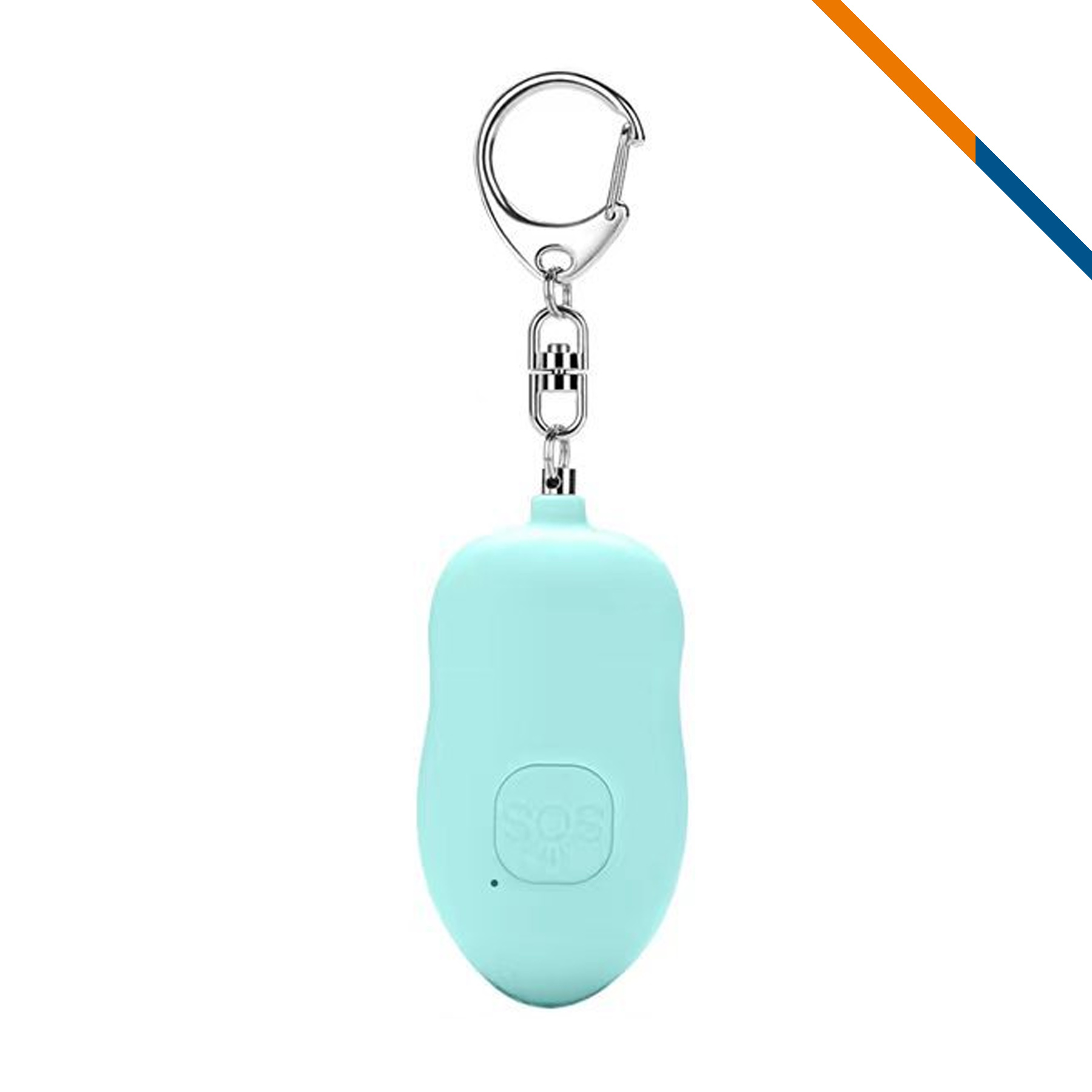 Defex Rechargeable LED Flashlight Keychain Alarm 6