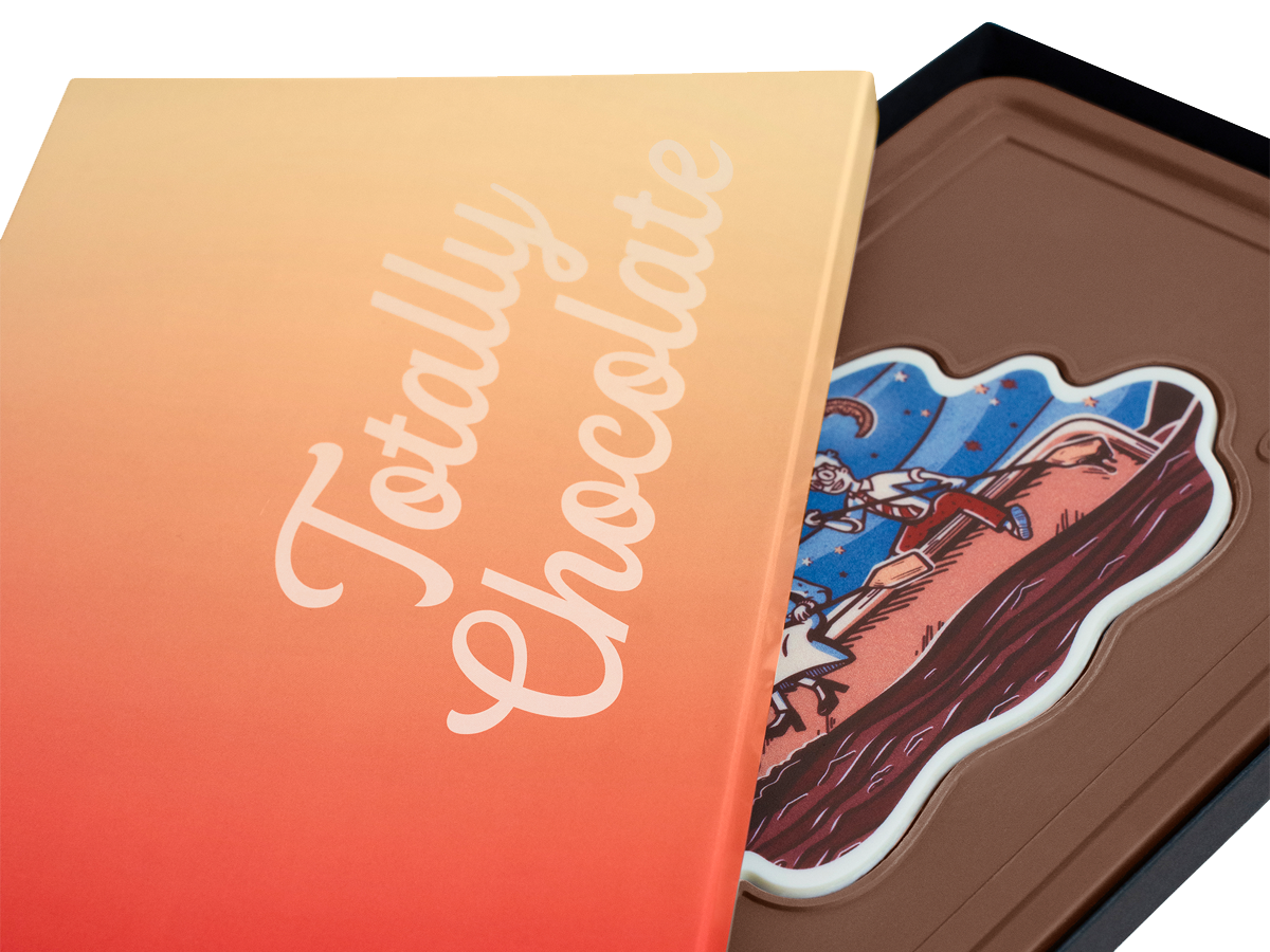 Epic 1lb. Engraved Combo Chocolate Bar with Classic Custom Packaging
