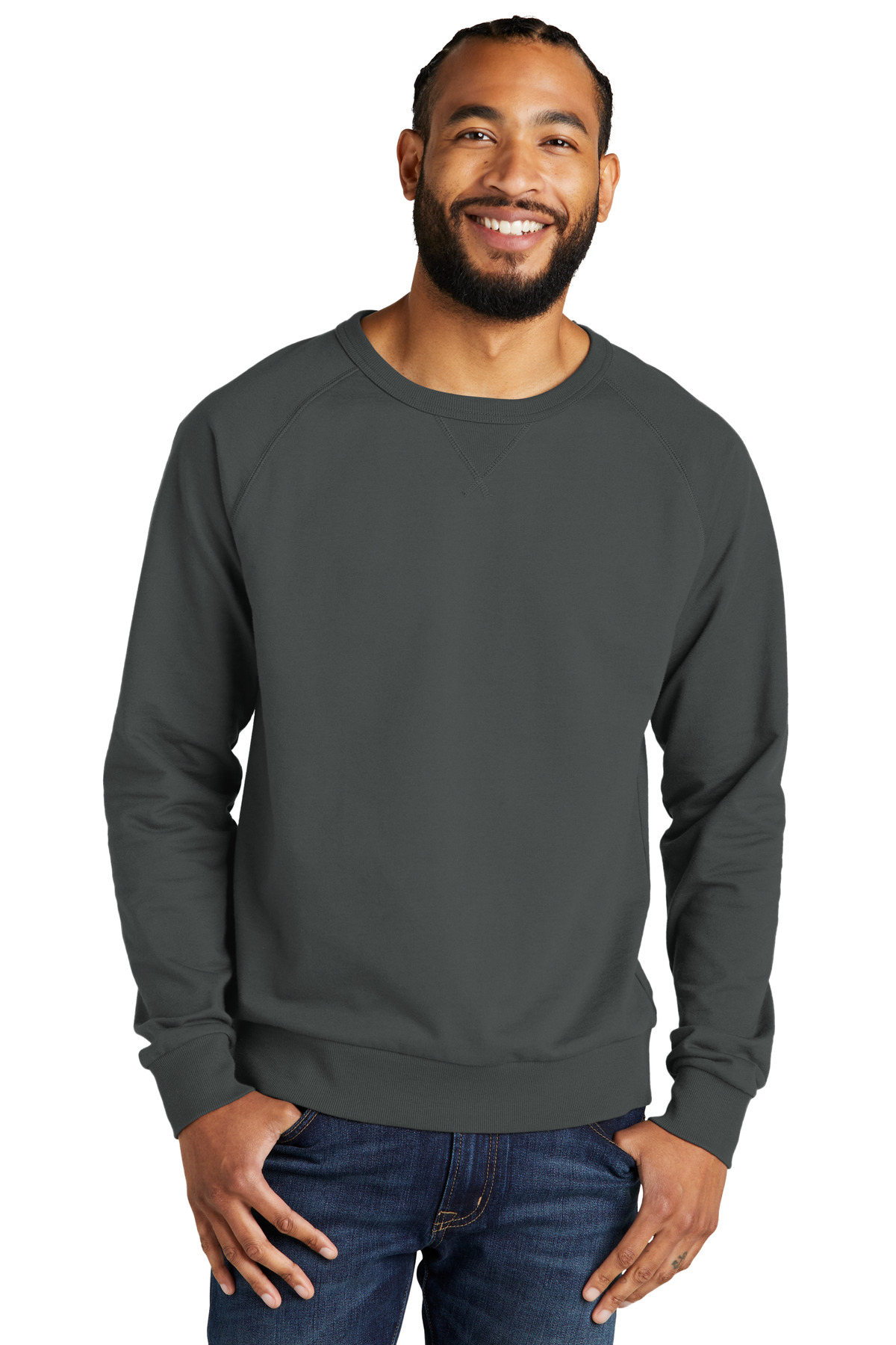 Allmade® Unisex Organic French Terry Crewneck Sweatshirt 11