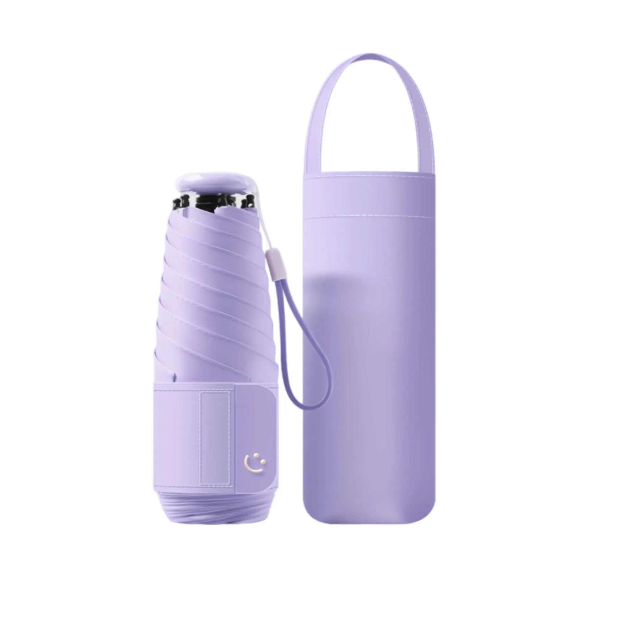 Mini Windproof Sun & Rain Pocket Umbrella With CaseProduct 5