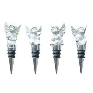Charming 4 Piece Princess Wine Stopper Set 5