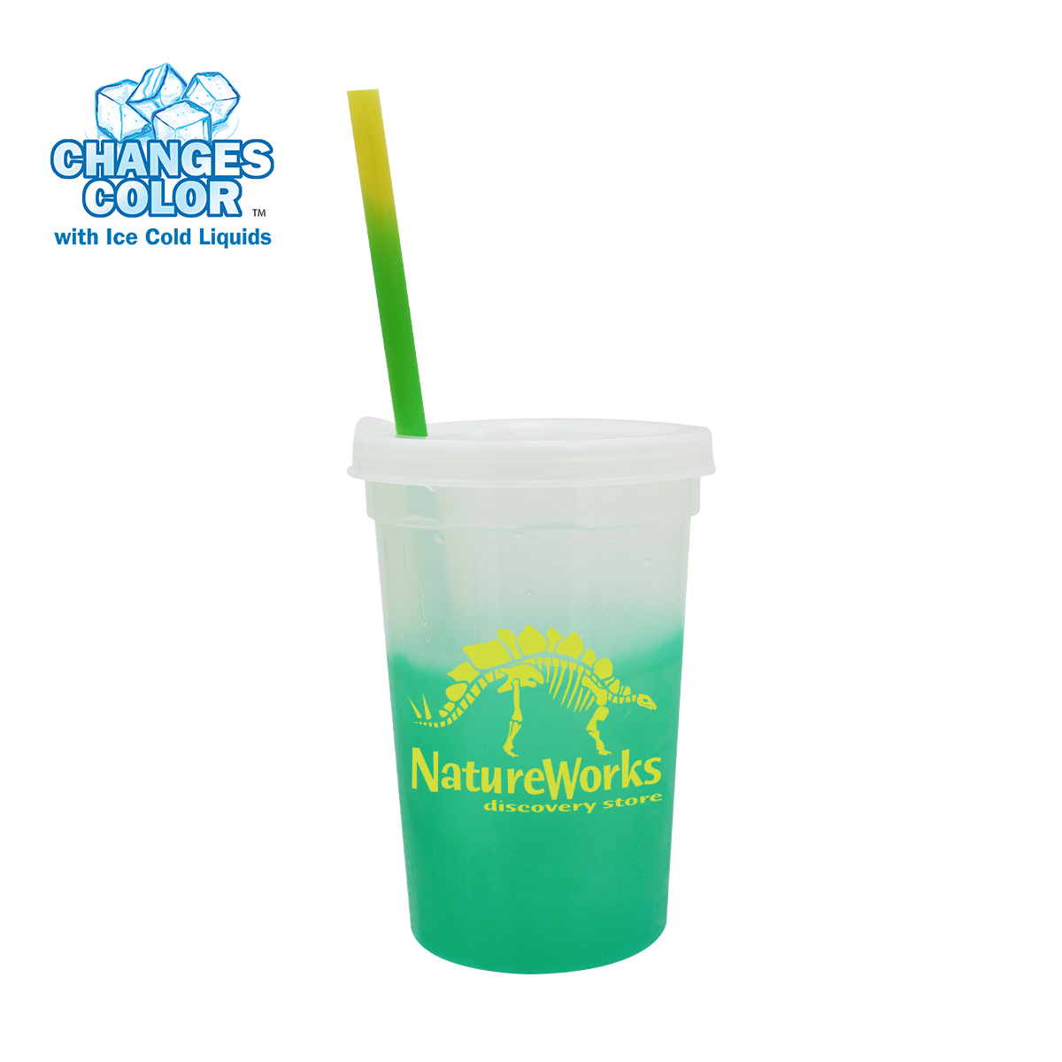 Mood™ 22 oz. Stadium Cup/Straw/Lid Set 44