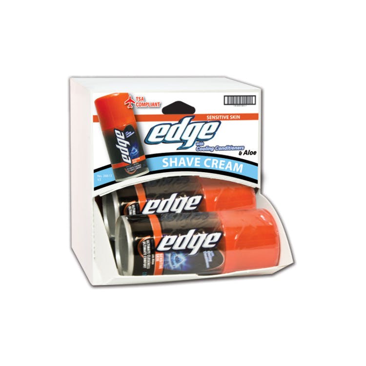 Edge Shaving Cream in Dispensing Case - 2.75 oz Travel Size 2