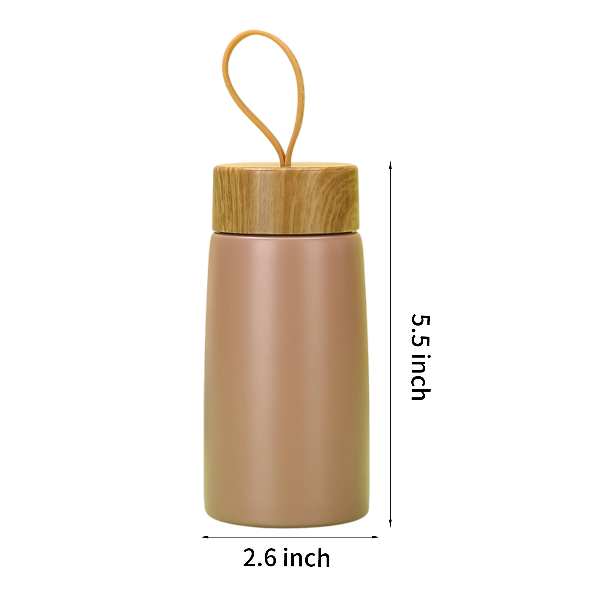 Compact Double Wall Vacuum Stainless Steel Travel Bottle 1