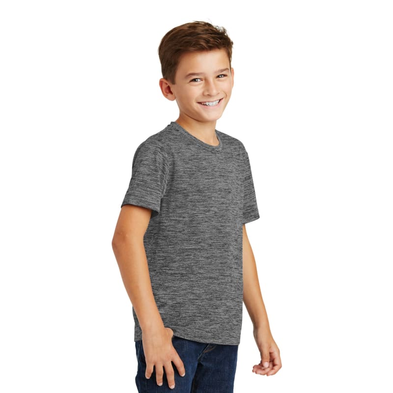 Sport-Tek Youth PosiCharge Electric Heather Tee. 8