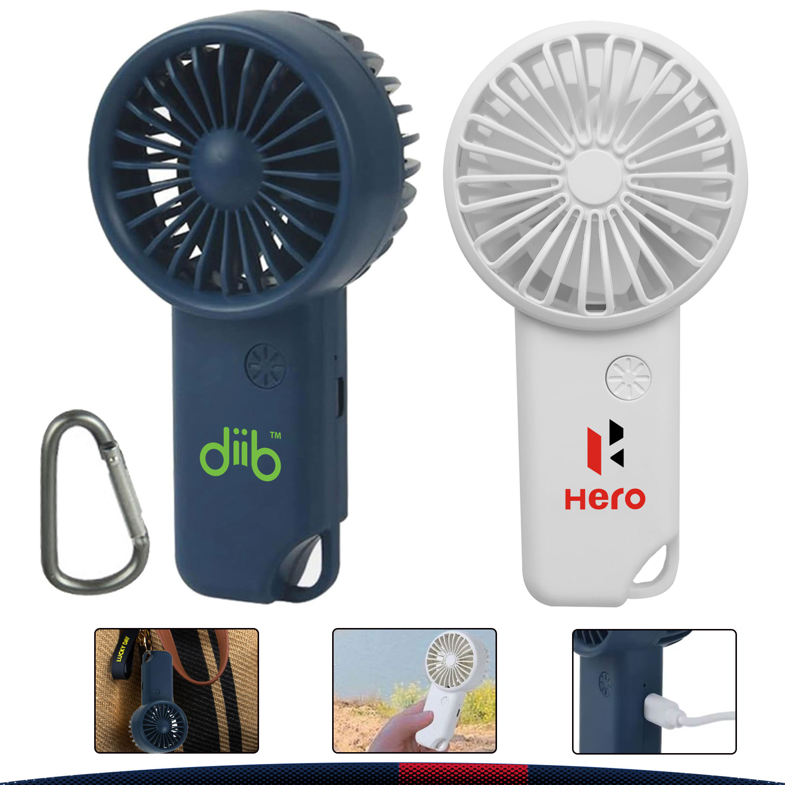 Vornel Rechargeable Mini Fan 6