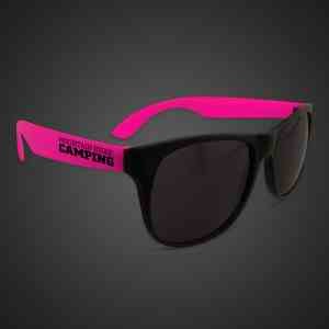 Neon Sunglasses With Pink Arms