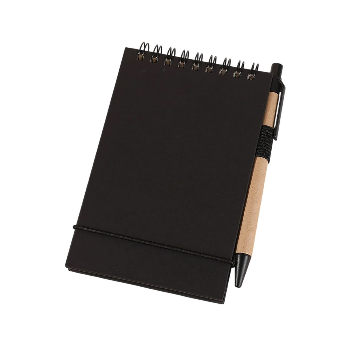 Travel Size Notebook with Pen and Cardboard Cover 11