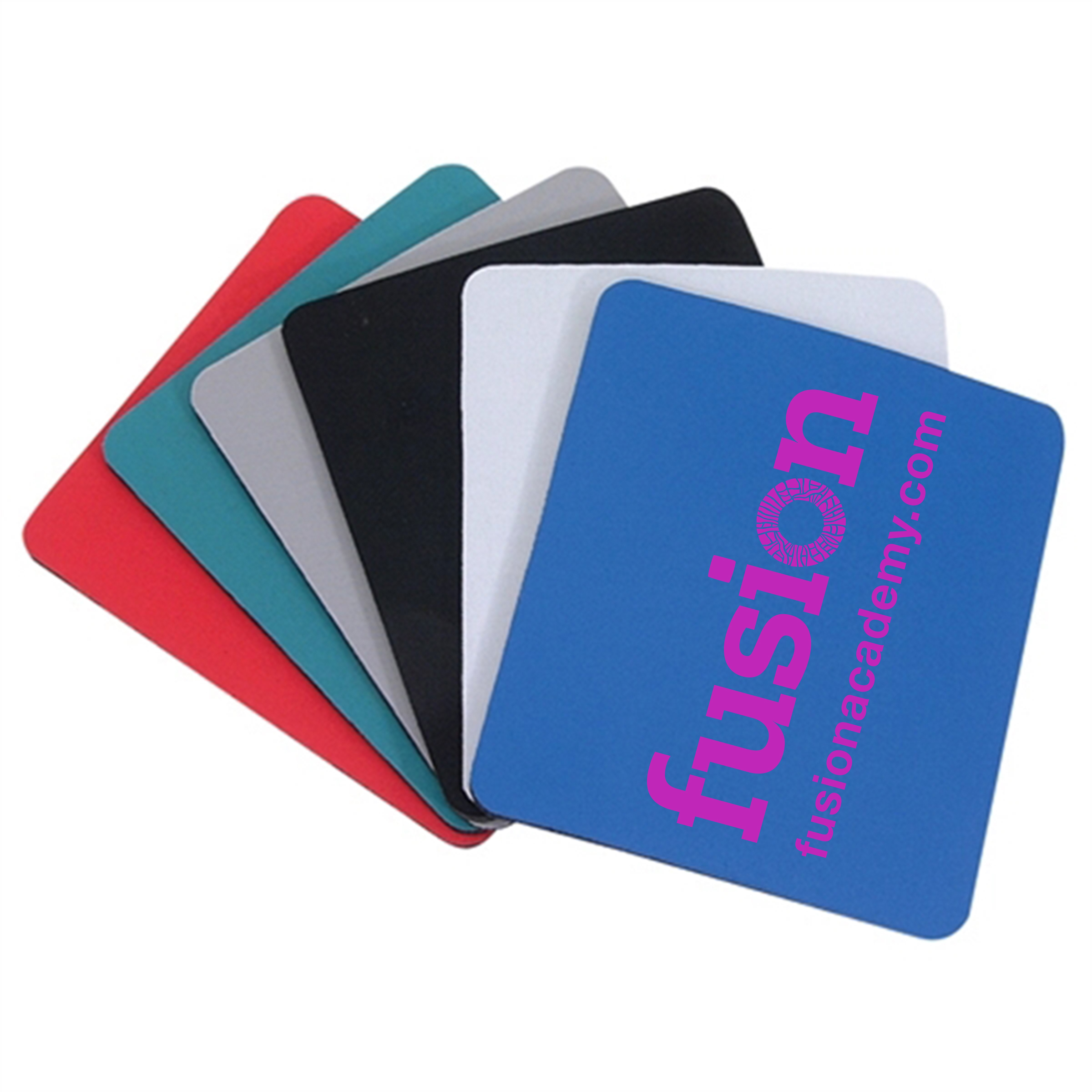 Soft Surface Mouse Pad w/ Rubber Base (7-7/8"x7-1/8"x1/16") 1