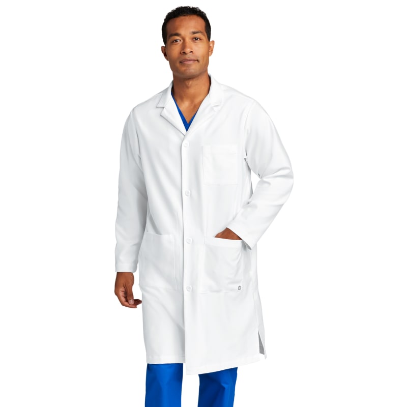 WonderWink Men's Long Lab Coat 5